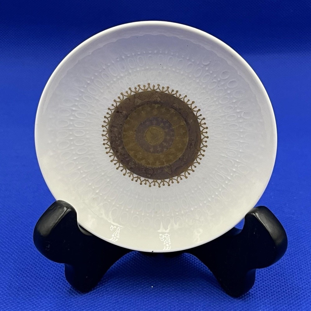 Rosenthal Studio Line Quatre Coleurs Butter Pat Vintage Germany Gold Center Dots - Picture 4 of 12